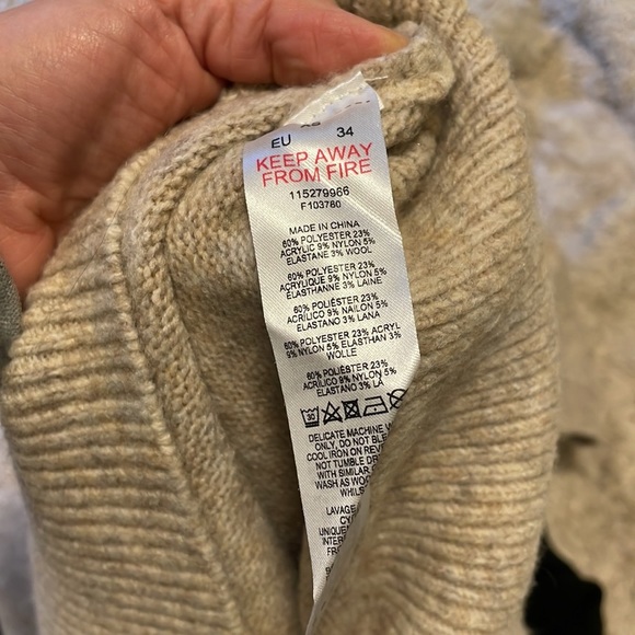 RARE Topshop Sweater Dress - Picture 3 of 7